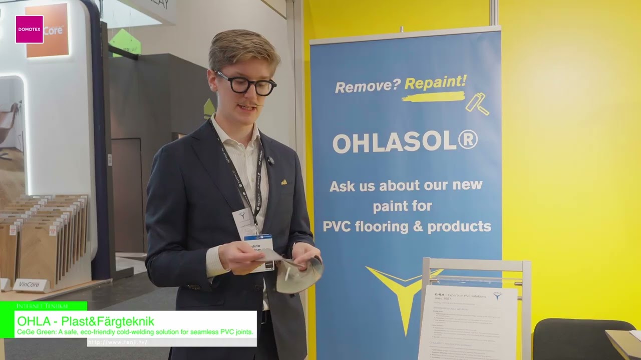 세지 그린 – OHLA – Plast & Färgteknik [DOMOTEX 2026- Home of Flooring & Interior Finishing]