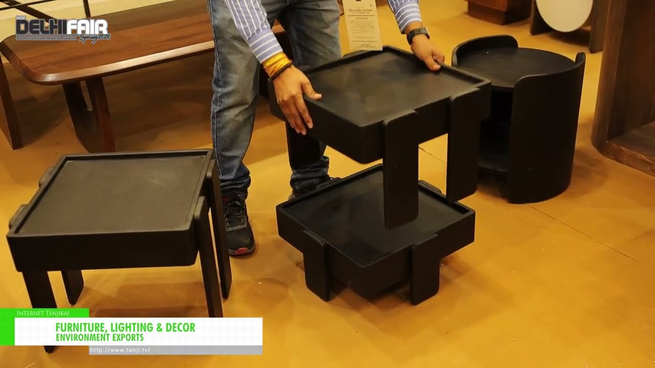 가구, 조명 및 장식품 – ENVIRONMENT EXPORTS [61st IHGF Delhi Fair Spring 2026]