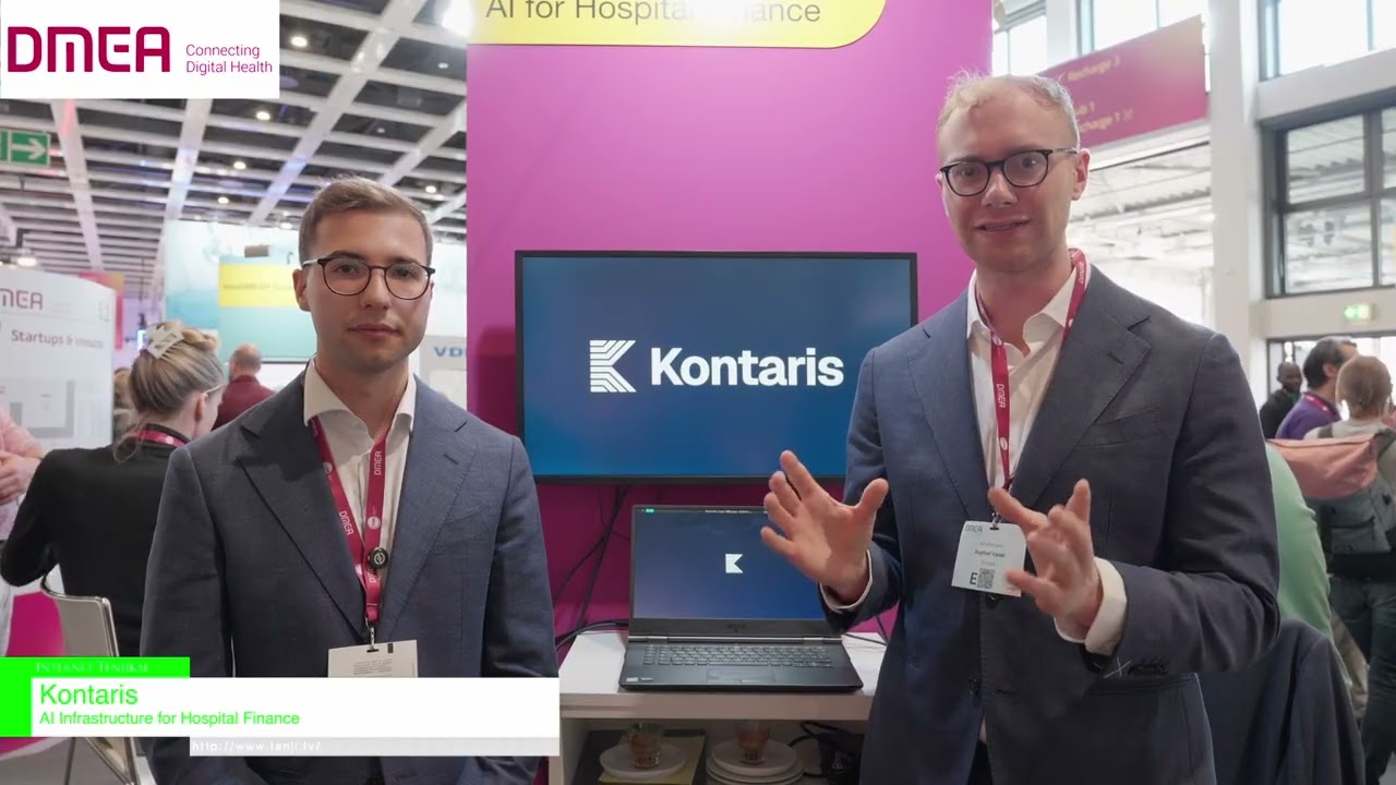 병원 재정 관리를 위한 AI 인프라 – Kontaris [DMEA 2026 – Time to Connect Digital Health]