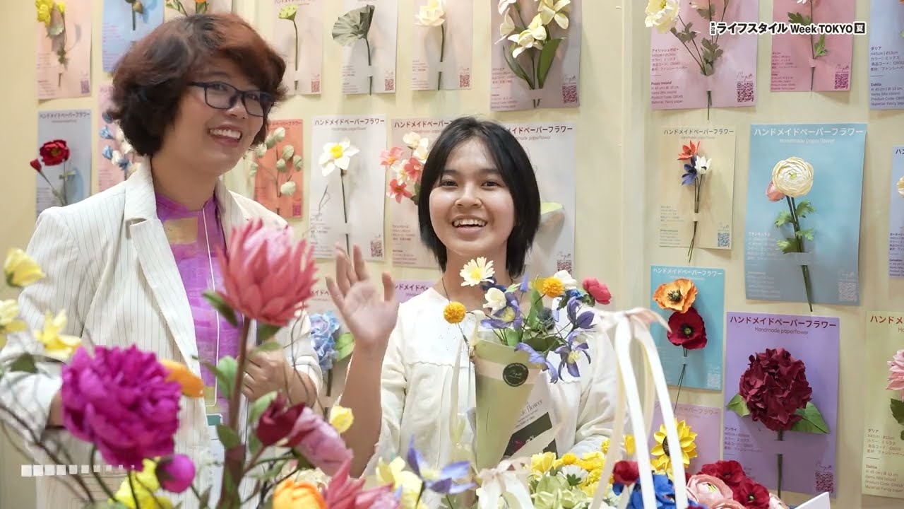 메이페이퍼플라워, 수제 종이꽃 – MAYPAPERFLOWER [29th LIFESTYLE Week TOKYO [Summer] 2026]
