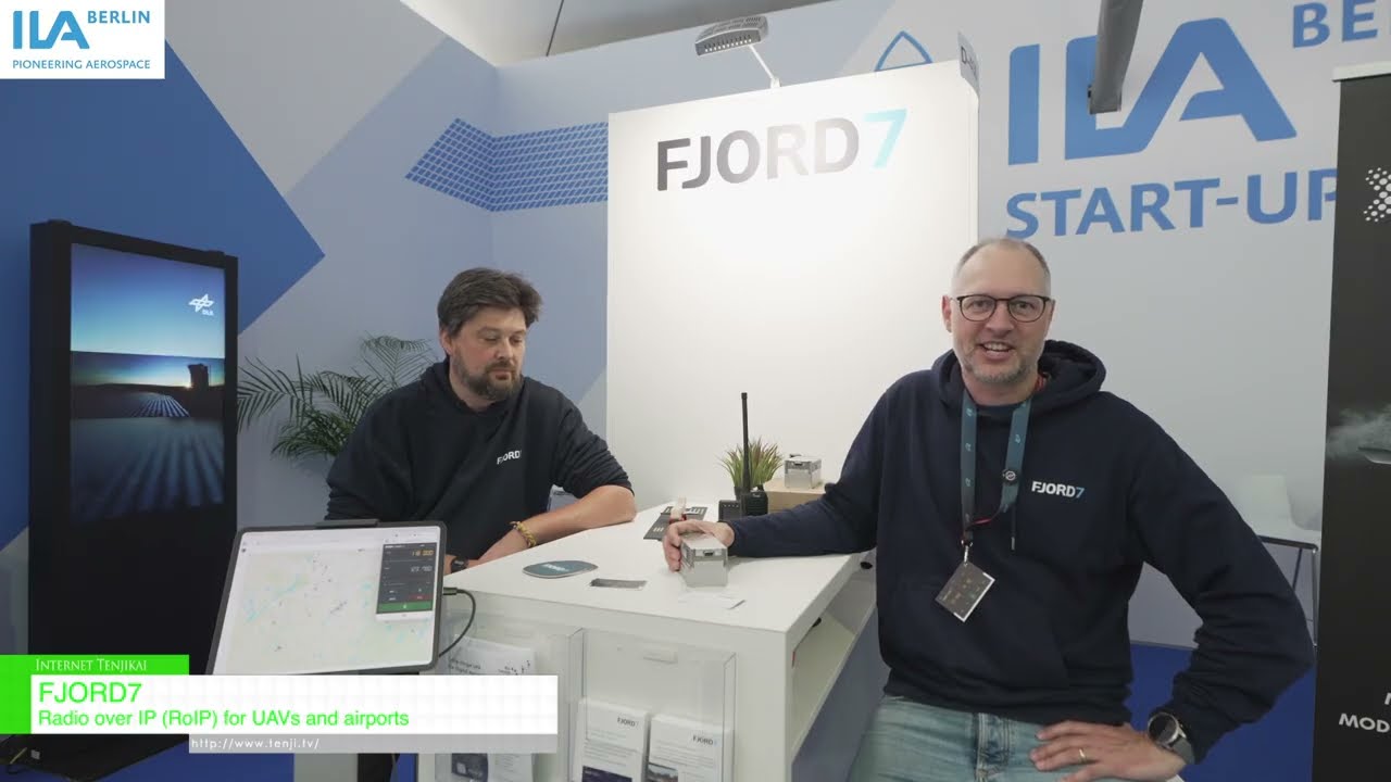 무인 항공기 및 공항을 위한 IP 기반 무선 통신(RoIP) – FJORD7 [ILA Berlin 2026]