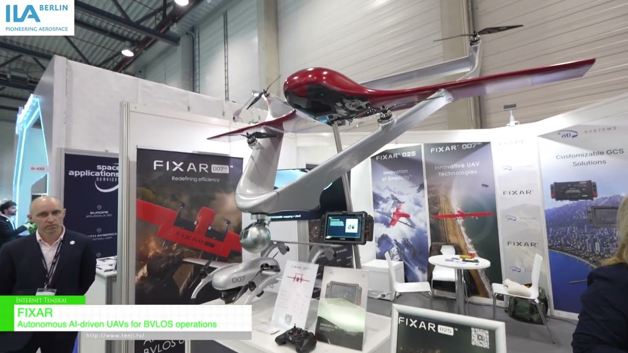 BVLOS 작전을 위한 자율 AI 기반 무인 항공기 – FIXAR [ILA Berlin 2026]