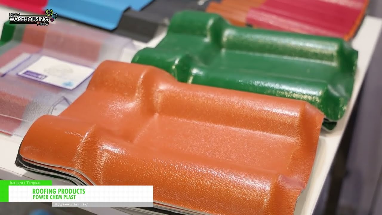 지붕재 제품 – POWER CHEM PLAST [15th Edition of India Warehousing Show 2026]