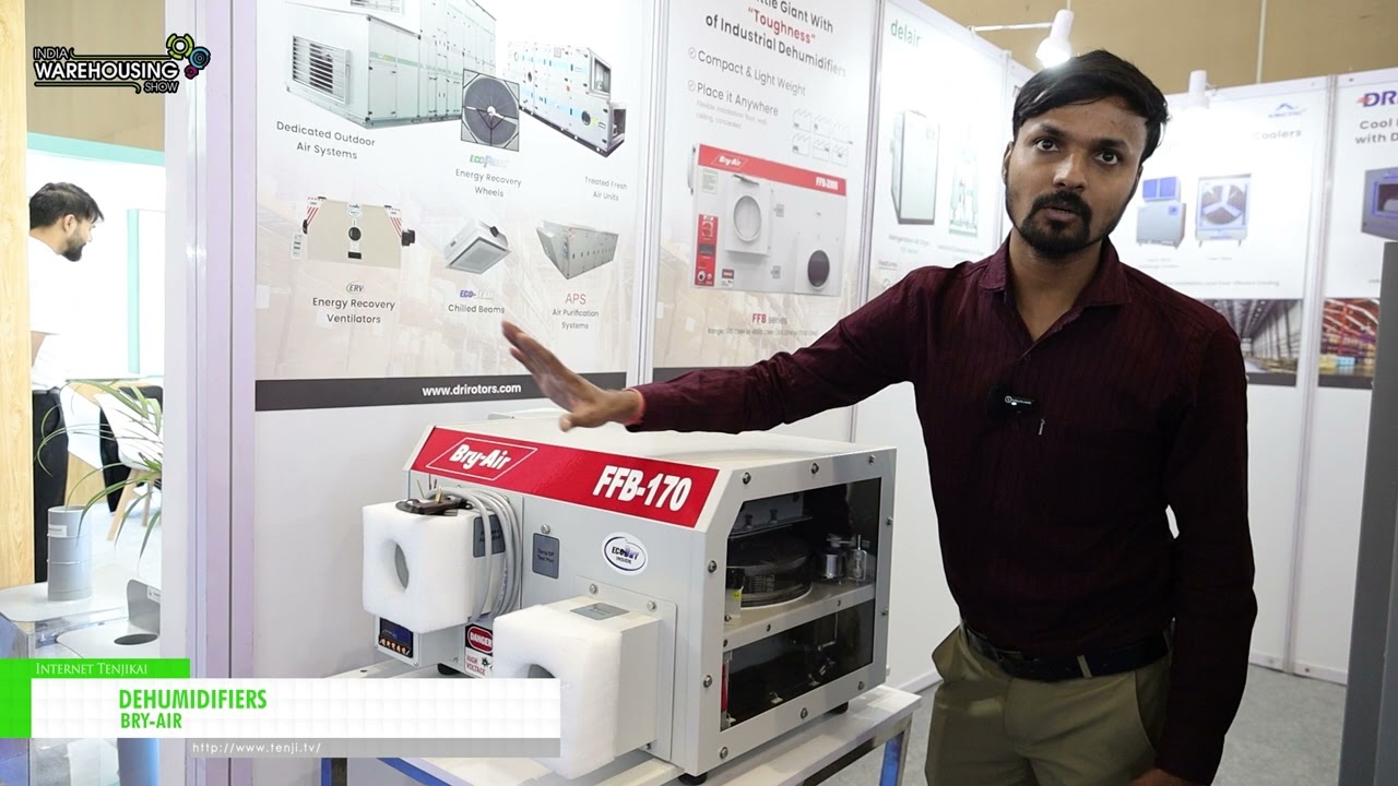 제습기 – BRY-AIR [15th Edition of India Warehousing Show 2026]
