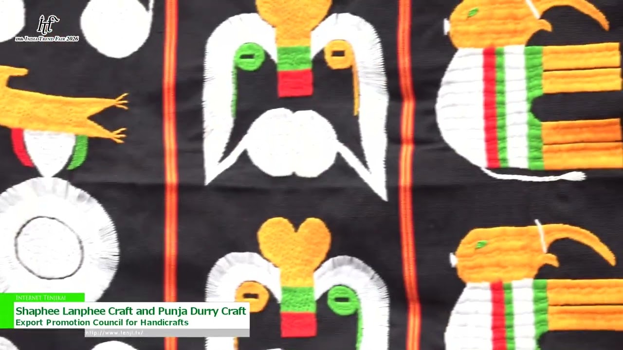 Shaphee Lanphee Craft 및 Punja Durry Craft – Export Promotion Council for Handicrafts [18th INDIA TREND FAIR 2026]