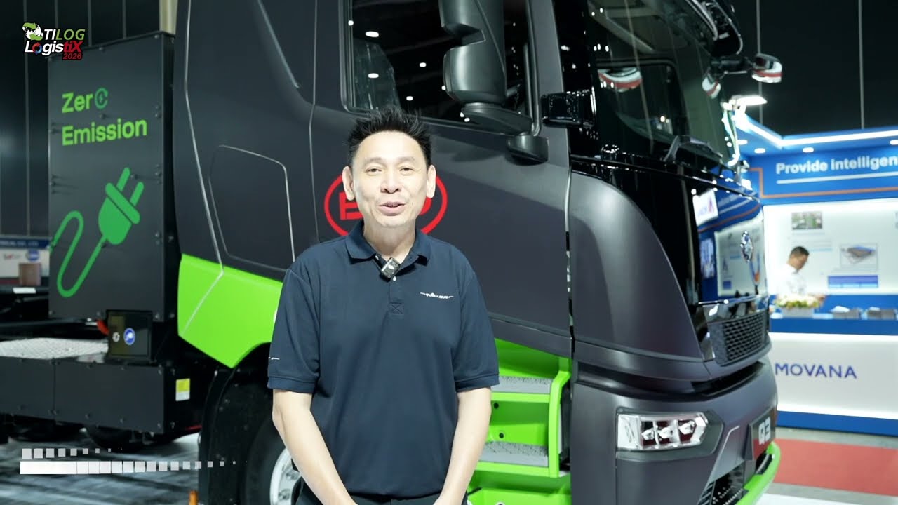 BYD Q3 전기 트랙터 – Rever Commercial Vehicles [TILOG-LOGISTIX 2026]