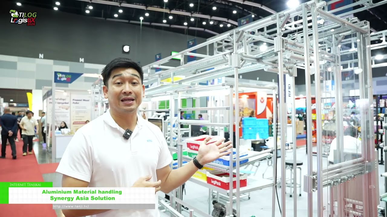 알루미늄 자재 취급 – Synergy Asia Solution [TILOG-LOGISTIX 2026]
